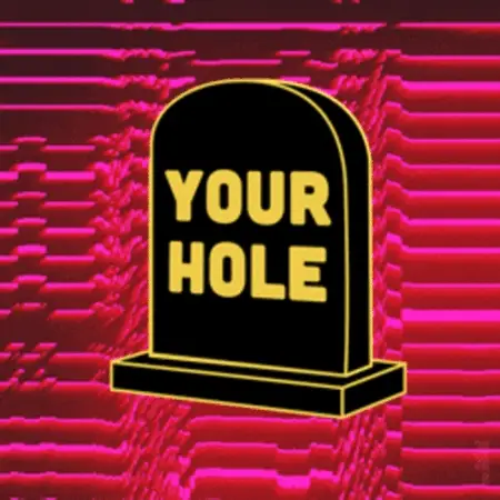 Double Scorpio RIP Your Hole Pin