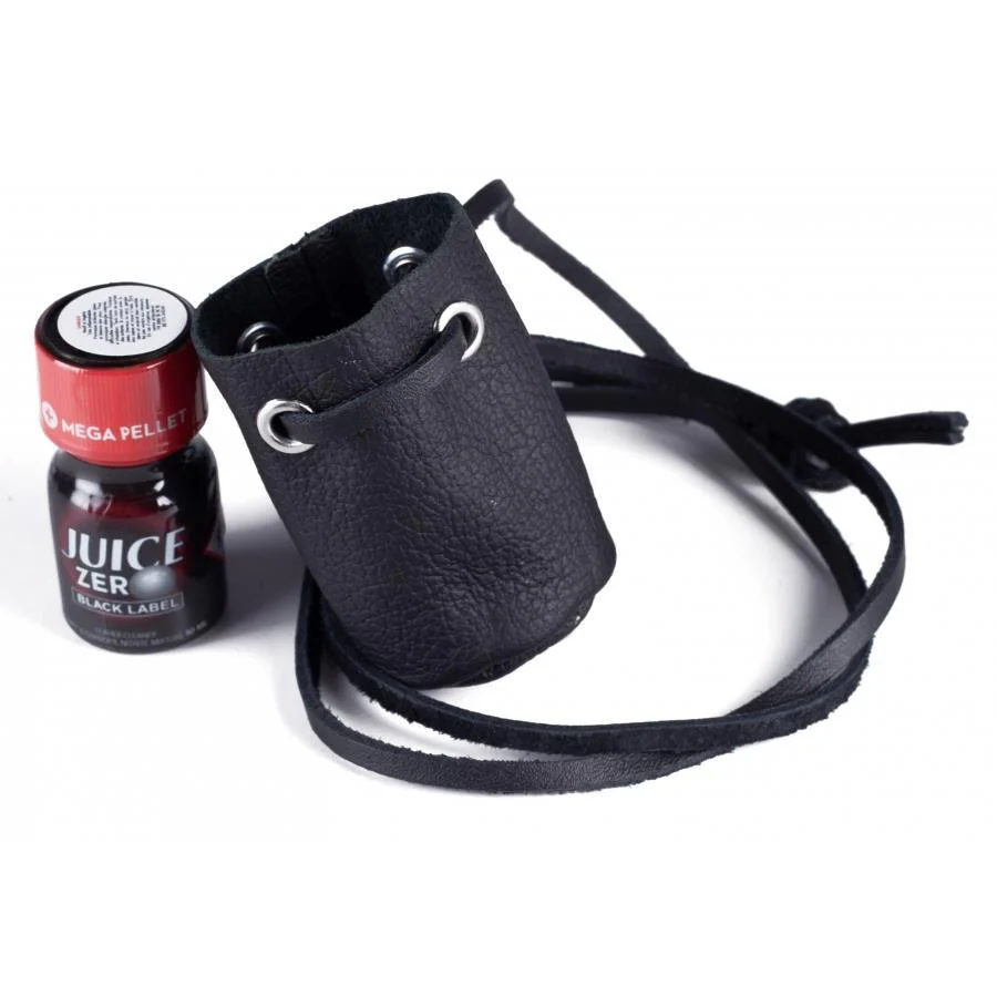 Leather Popper Holder Necklace - Image 3