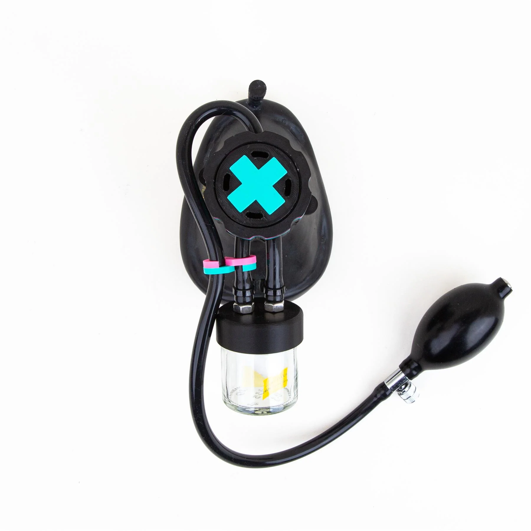Slick Gen.3 Black/Teal/Pink Aroma Pump - Image 2